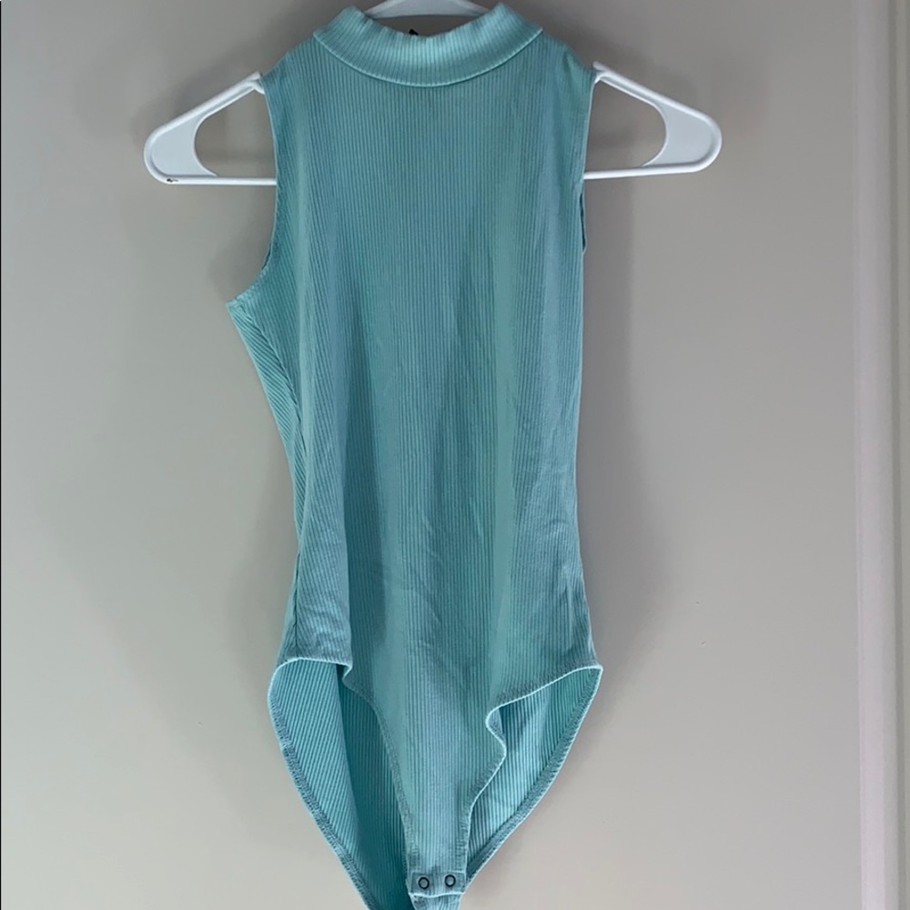 Baby blue body suit 💎